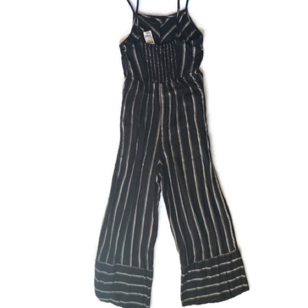 S Mimi Chica jumpsuit romper NWT black stripe - Picture 4 of 9
